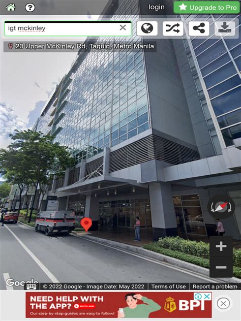 Intramuros to Upper McKinley Rd, Taguig City, Manila.